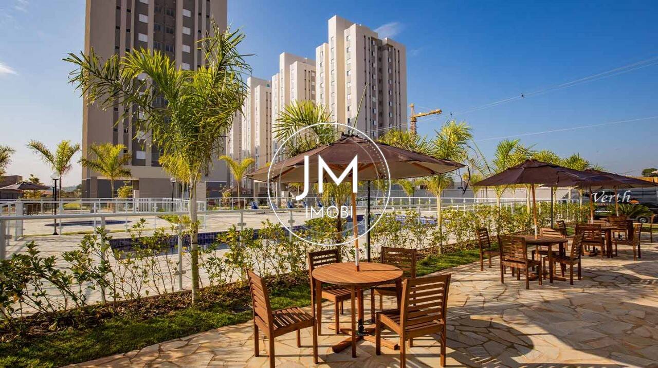 Apartamento a venda em Hortolândia, com 2 dormitórios sendo um suíte.