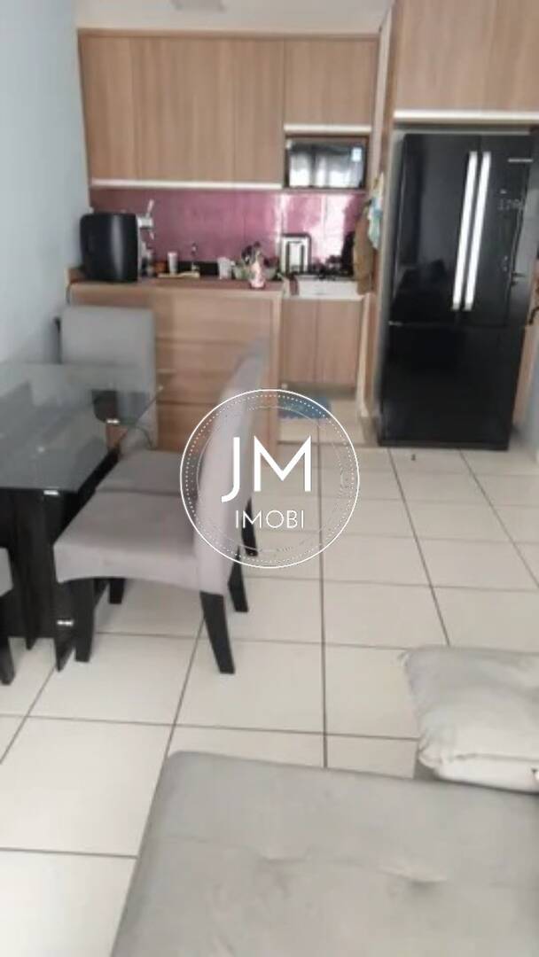 Apartamento a venda em Hortolândia no residencial Portal dos Cristais com 2 dormitórios e sacada.