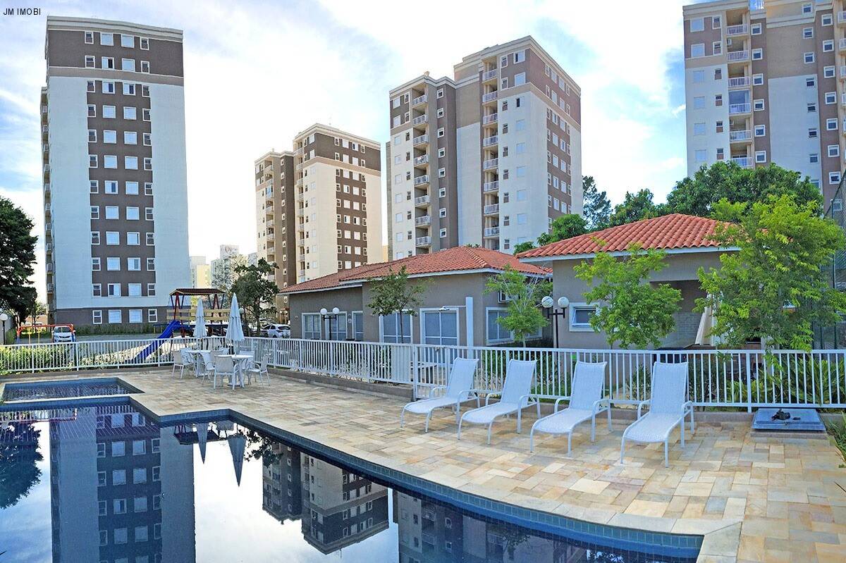 Apartamento dois quartos com suíte e Varanda gourmet em Hortolândia na região do Jd Rosolém.