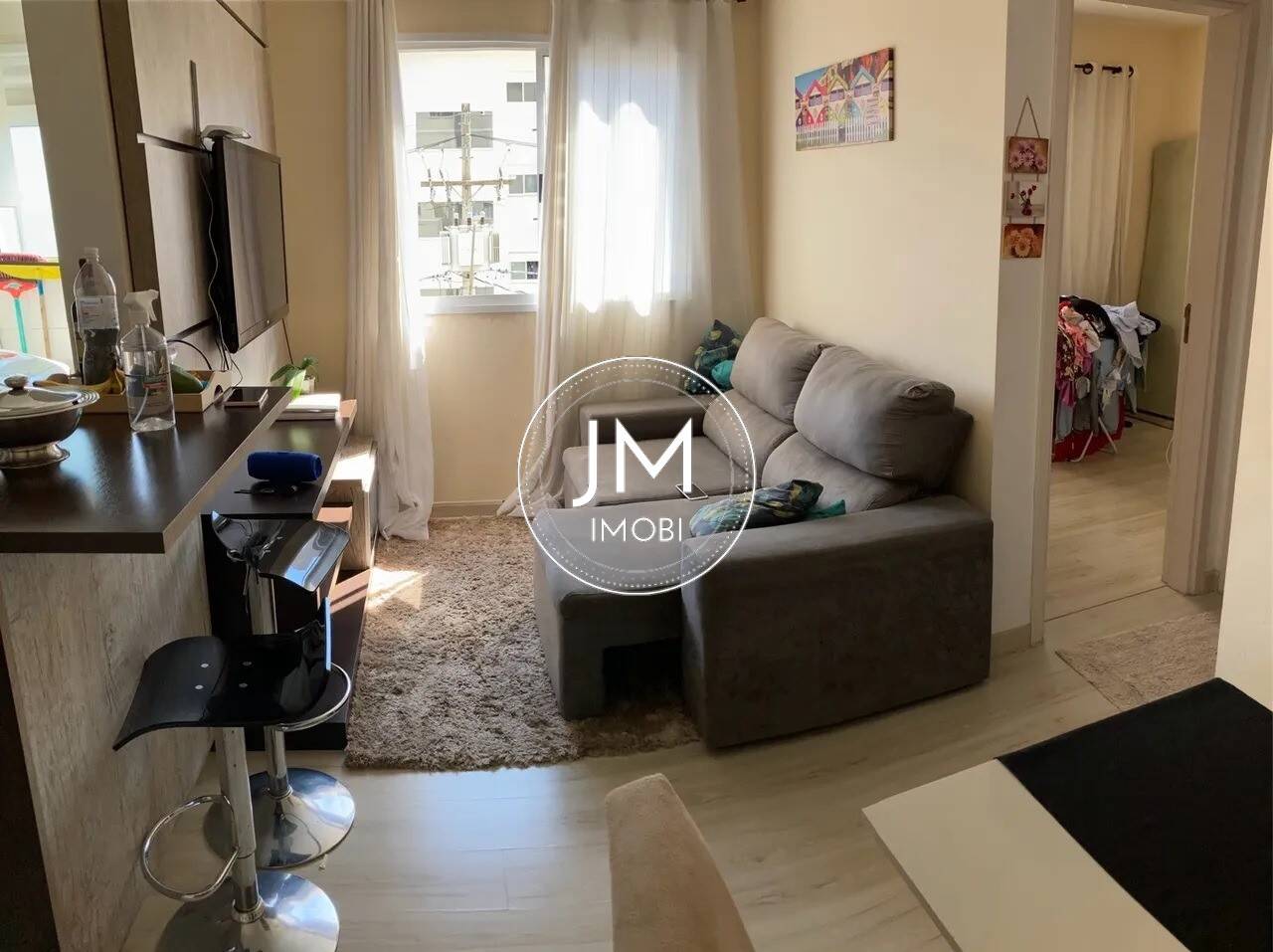 Apartamento a venda em Hortolândia próximo ao Palácio dos Migrantes, com 2 dormitórios no residencial Certto Aquarela Tons da Noite.
