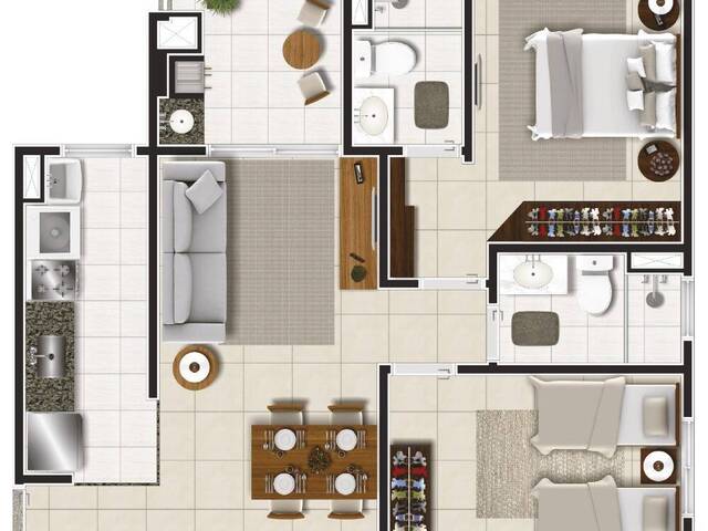 Apartamento para Venda em Hortolândia - 2