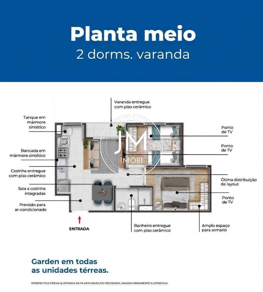 Apartamento, 2 quartos, 40 m² - Foto 7
