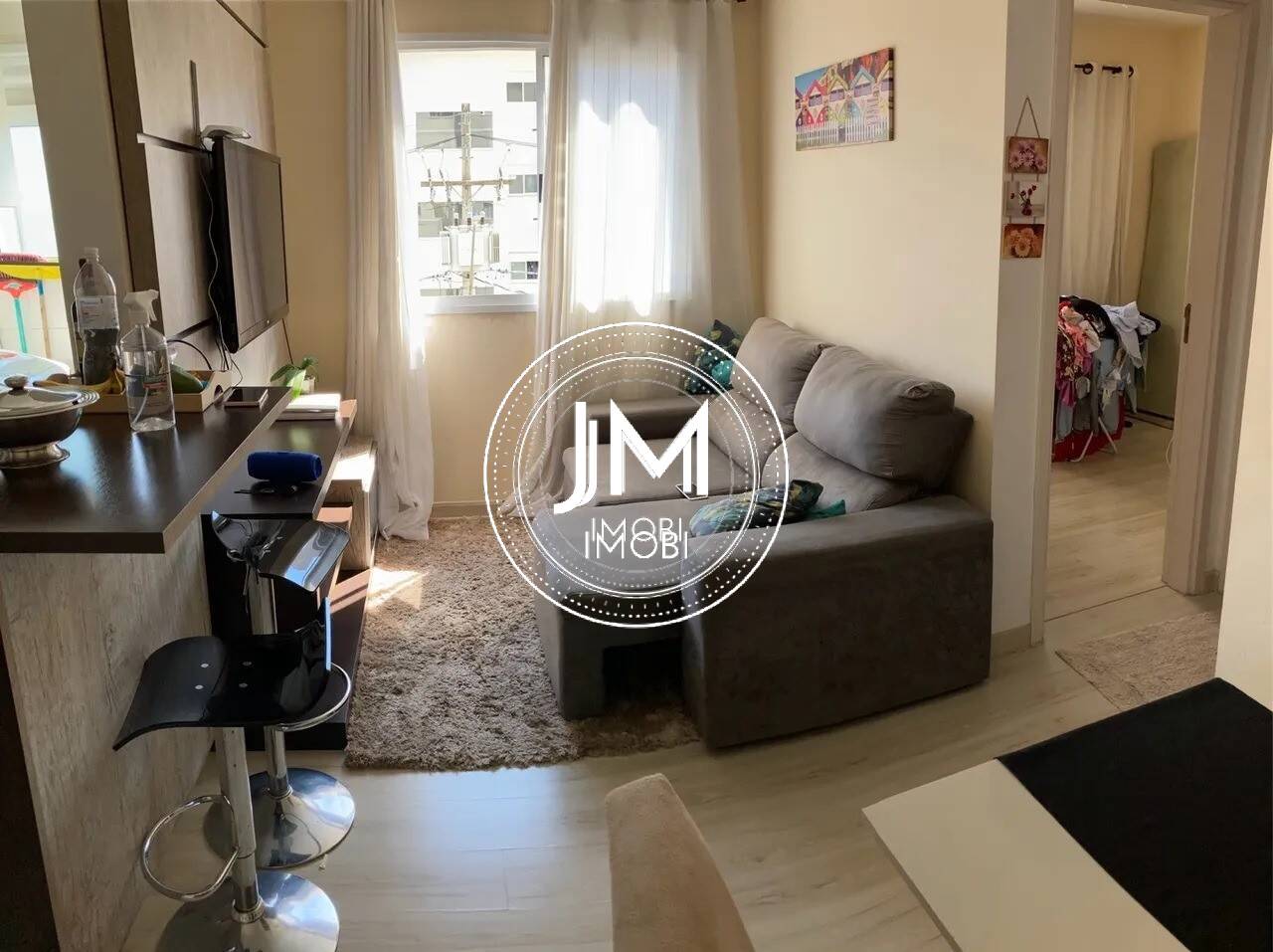 Apartamento a venda em Hortolândia próximo ao Palácio dos Migrantes, com 2 dormitórios no residencial Certto Aquarela Tons da Noite.